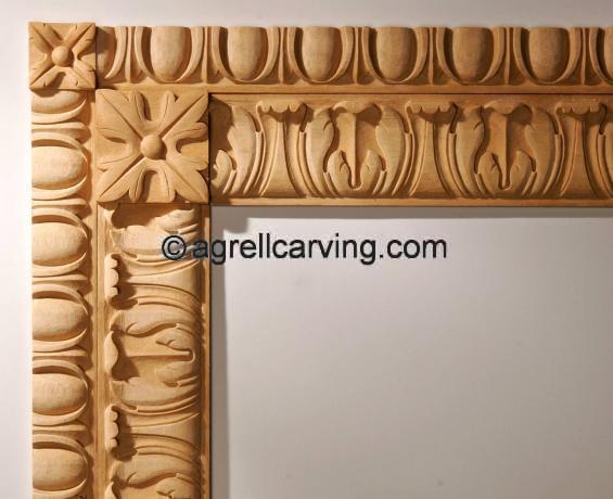 Simple Egg And Dart Acanthus Mouldings Moldings Square Corner