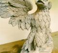 Carved Wood Eagle.