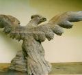 Carved Wood Eagle.