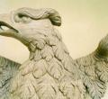 Carved wood Eagle.