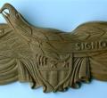 Carved Wood Eagle.