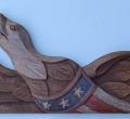 Carved Wood Eagle.