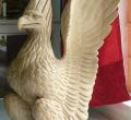 Carved Wood Eagle.