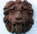 Carved lion.