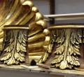 Gilt acanthus brackets 