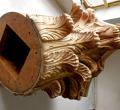 Corinthian capital construction by Agrell woodcarving