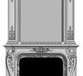 French fireplace