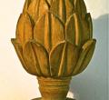 Artichoke finial