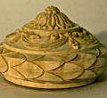 Finial laurel and drapery swags by Agrell woodcarving