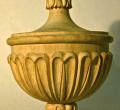 Urn with leaves