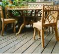  Rustic table and chairs