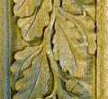 Panel of oak leaves 