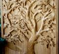 Oak tree panel