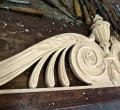 Thomas Sheraton carved pediment