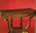 19th century console table.