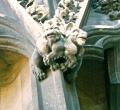 Stone carved grotesque