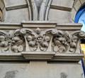Stone carved pilaster