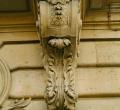 Stone carved corbel