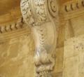 Stone carved corbel