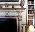 Carved fire surround 