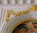 French ceiling cornice.