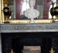 French marble fire surround.