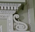 French overdoor entablature.