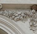 French carved stone spandrel.