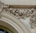 French spandrel decoration.