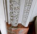 Carved door casing 