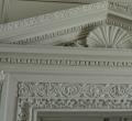 Pediment with shell 
