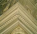 Marble entablature 