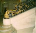  French bronze newel