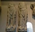 Marble medieval figures