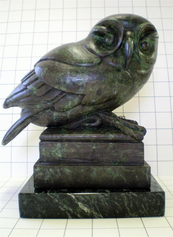 Art Deco Owl.