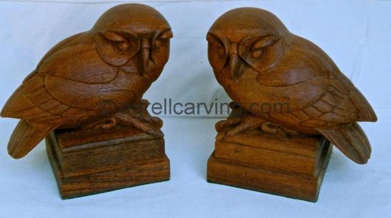 Art Deco Owls.