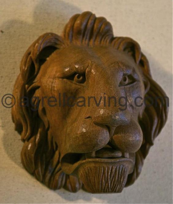 Carved Lion.