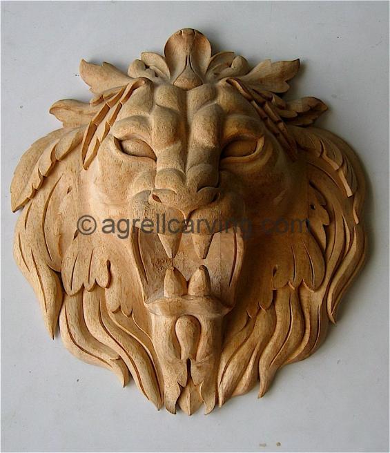 Carved Lion.