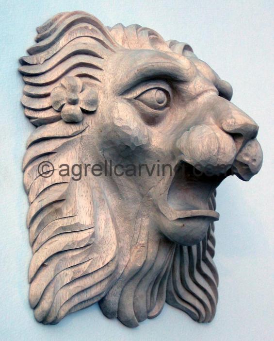 Carved Lion.