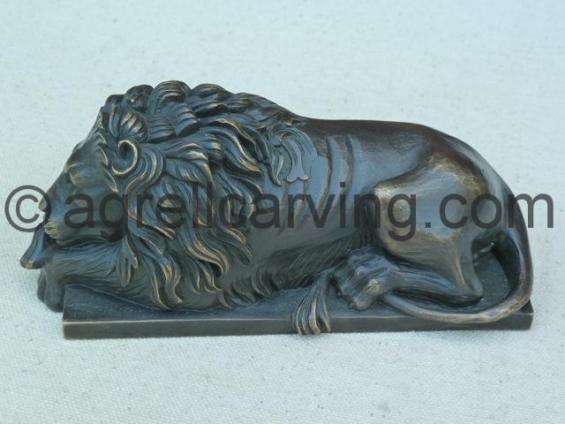 Bronze Lion.