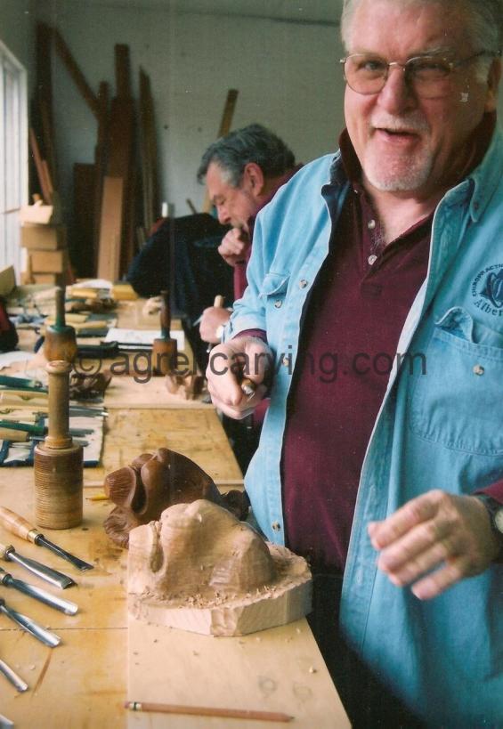 Carved Lion.