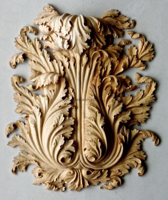 Acanthus applique - rococo