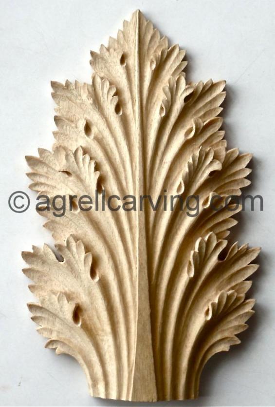  Roman acanthus appliqué