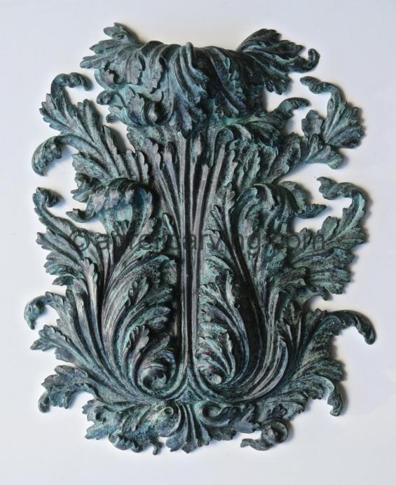 Bronze acanthus leaf 