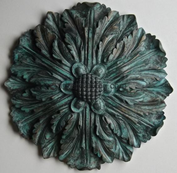 Bronze rosette