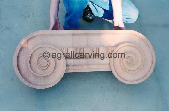 Ionic capital