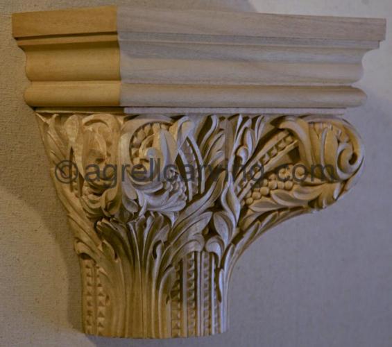 Romanesque capital