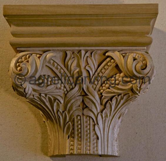 Romanesque capital