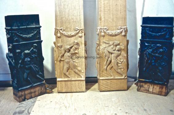  Pilaster column base