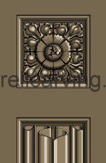 Gothic door detail